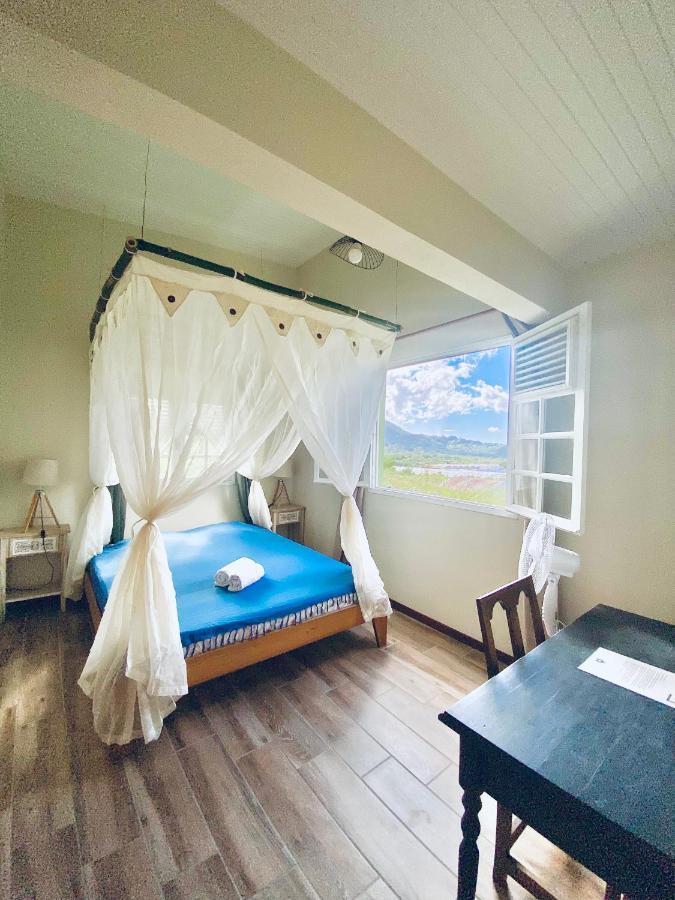Chambre Et Sdb Privative Ylang Ylang Vue Mont Pelee Dans Maison Partagee Le Morne-Rouge Exteriér fotografie